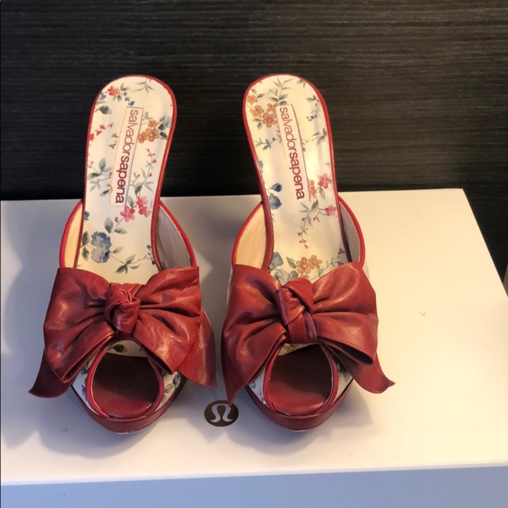 Salvador sapena open toe shoe
